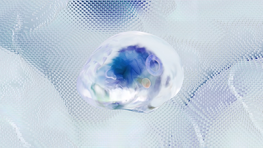 Data and AI abstract texture
